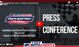 Video: Supersport Race Two Press Conference From Barber Motorsports Park